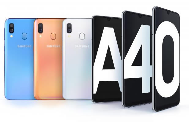 Galaxy A40 Colours