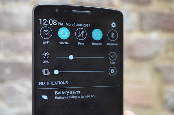 LG G3 Settings Menu