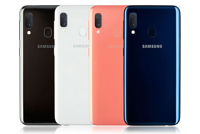 Galaxy A20e Colour Range