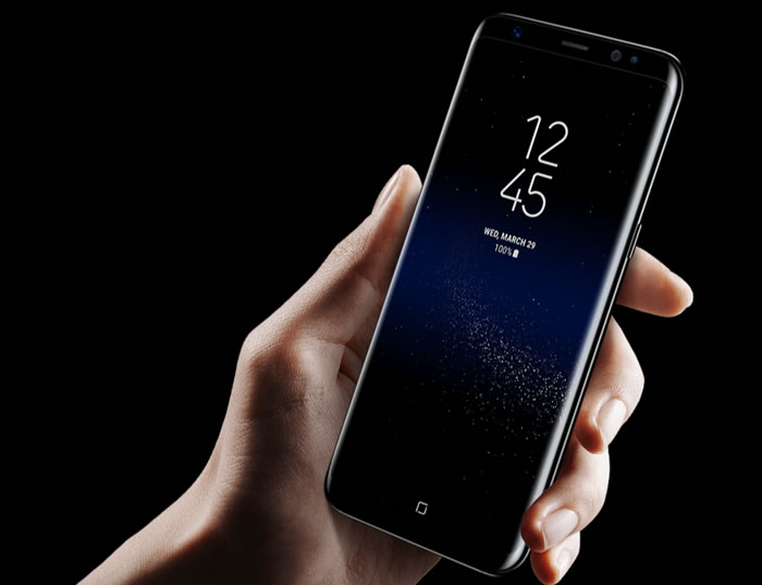 S8 infinity screen