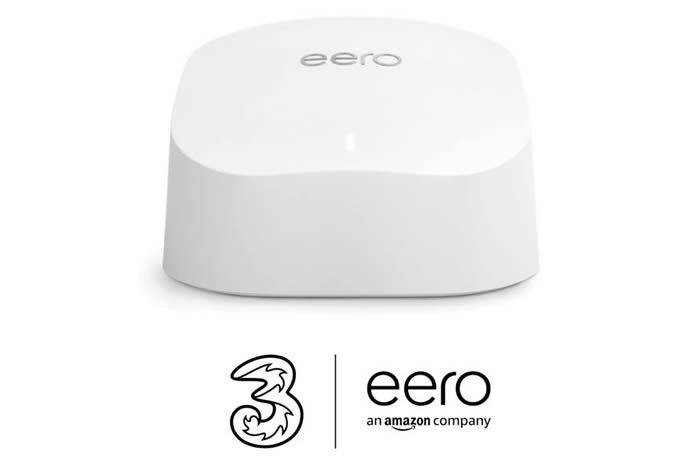 eero mesh Wi-Fi for Three Home Broadband Guide Image