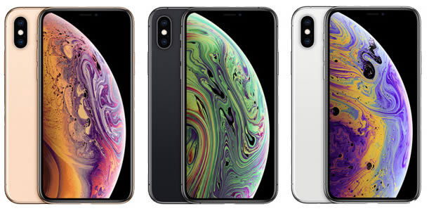 iPhone Xs Colour Range